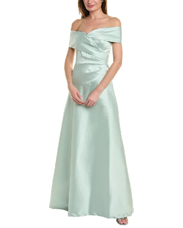 Formal Dress for Humanitarian AwardsTeri Jon by Rickie Freeman Off-The-Shoulder Gown