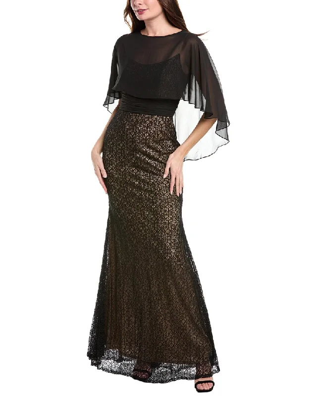 Formal Dress for Cruise Ship EventsRene Ruiz Lace Mermaid Gown