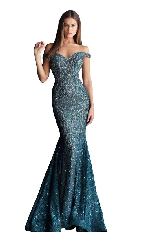 Metallic DressJovani 64521BG Dress