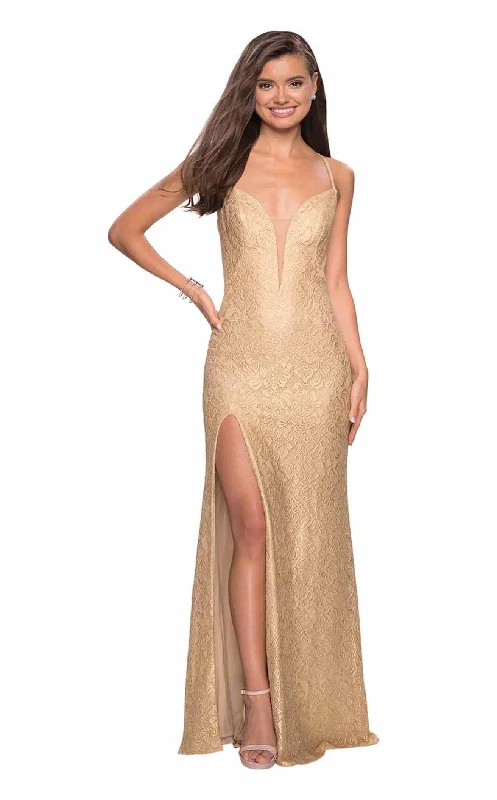 Glitter DressLa Femme 27725 Dress