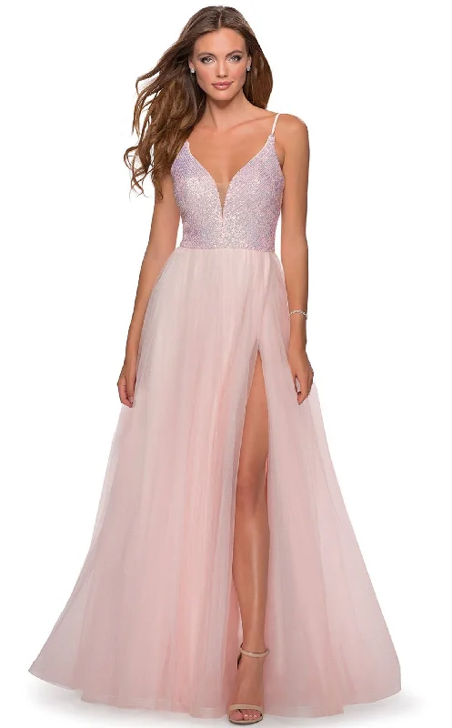 Lace DressLa Femme 28464 Dress